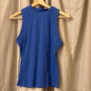 Anthropologie x TLa  Blue Sleeveless Women's Tank